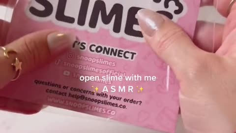 Opening Slime With ME