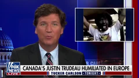 Tucker Carlson says that a European MP who stood up to dictator Justin Trudeau is a hero