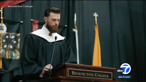 Chiefs kicker Harrison Butker delivers controversial commencement speech