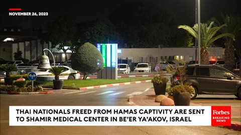 WATCH- Thai Nationals Freed From Hamas Captivity Are Sent To Medical Center In Beer Yaakov, Israel