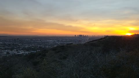 Trespassing Hike Runyon Canyon Los Angeles 1-13-21