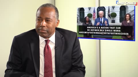 "BIDEN SHOWS SIGNS OF DEMENTIA" BEN CARSON SAYS