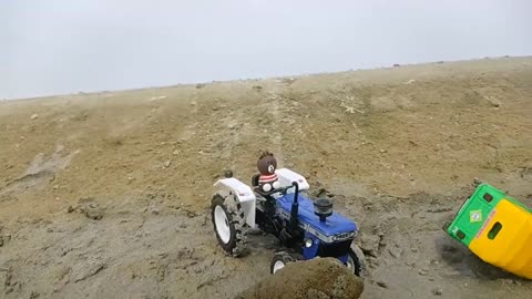 Heavy Loading Cow Potty Dung Mini Autorickshaw