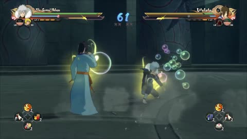 NARUTO ULTIMATE NINJA STROM 4 JINJURIKES VS HOKAGE FIGHT.