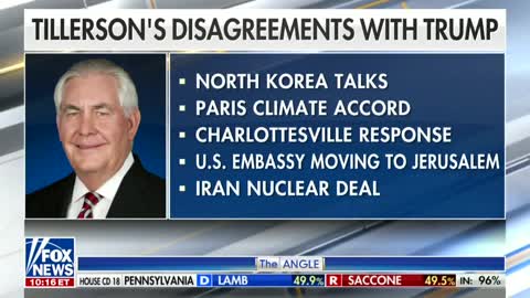 Laura Ingraham on Tillerson's firing: 'If you call your boss a moron...'