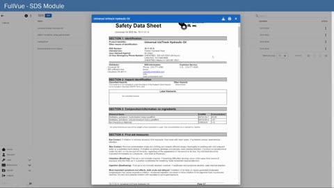 FullVue - SDS Module
