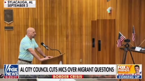 WOW Alabama city Council cuts mic over migrant questions