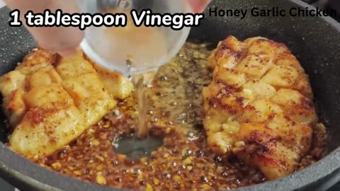 Honey garlic chicken ! Dinner ready in 15 minutes