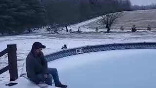 Frozen Pool Challenge Fail