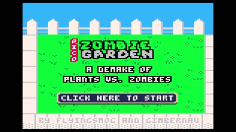 Pico-8 Games: Pico Zombie Garden: A Plant vs Zombies Demake