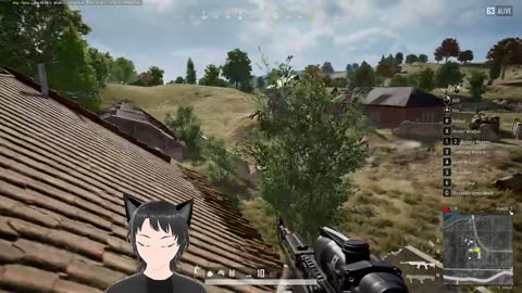 PUBG noob struggling to get elims, Conservative VTuber