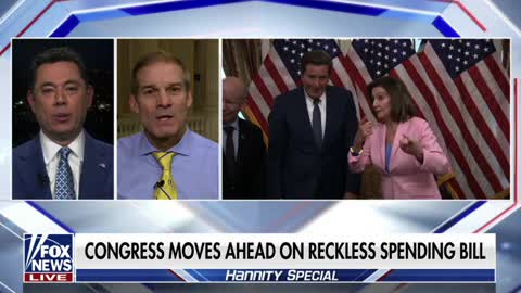 Jim Jordan Blasts the Senate's Omnibus Spending Package