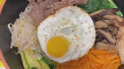 Good Eats, Korean Food (3) Bibim Bap Rice bowl