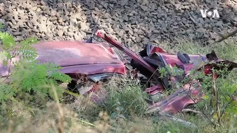 Emergency Crews Work at Site of Hungary Train Crash