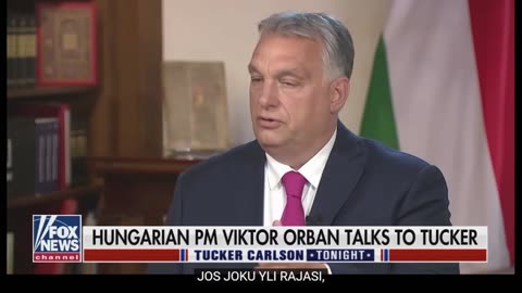 Viktor Orbán: "Olen maahanmuuttovastainen poliitikko".