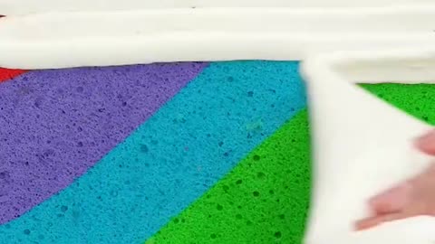 Colorful Delights: Creating a Stunning Rainbow Roll Cake Design"