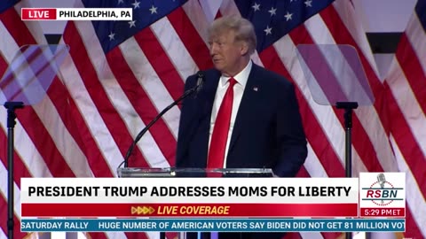 President Donald J Trump rips on Biden for arresting him