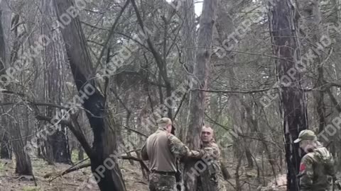 New phobia "second army of the world": Russian soldiers tie the culprit to a tree,