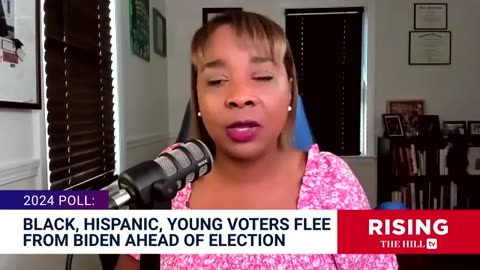 Biden BLEEDING Support from Hispanics,Black, and Young Voters. Rising Reacts