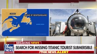 🚨 Search for missing Titanic tourist submersible