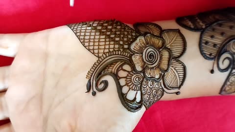 Easy Mehndi designs for Backhand part 1