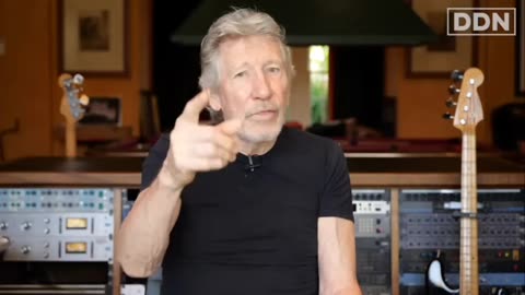 Roger Waters shown being cancelled.