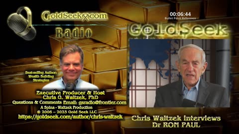 GoldSeek Radio Nugget -- Dr RON PAUL: "I Believe We're in Bankruptcy"