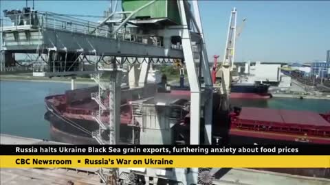 Russia suspends participation in Ukraine grain deal