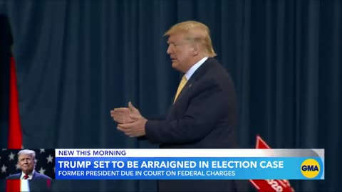 Trump set to be arraigned on new indictment | GMA