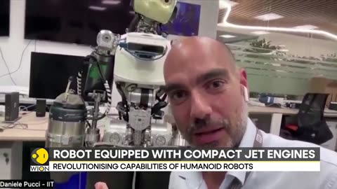 Meet iRonCub: Humanoid robot learning to fly with jetpacks | WION