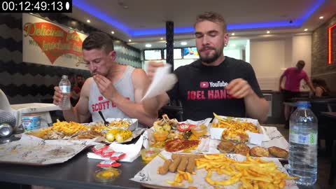 MASSIVE SPICY CHICKEN CHALLENGE