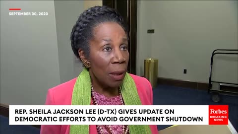 Jackson Lee Talks Funding- 'You Cannot Engage When You Have A Conference Driven By MAGA Republicans'