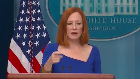 Absolute CHAOS in press room on Jen Psaki's final day as Press Sec