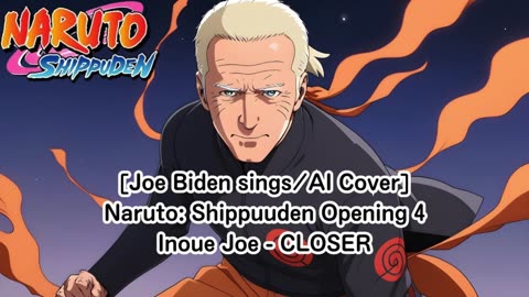 [Joe Biden sings/AI Cover] Naruto: Shippuden Opening 4 Joe Inoue - Closer