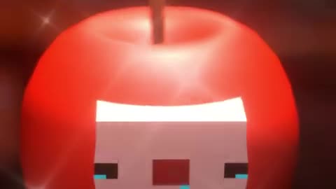 Apple axolotl 🤣🤣🤣🤣 comady minecraft animation