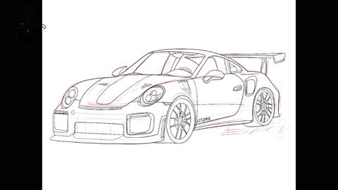 Porsche GT2RS Time Lapse