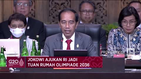 Jokowi Ajukan RI Jadi Tuan Rumah Olimpiade 2036