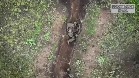 Look what the drone did to the Russian soldier who