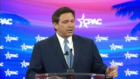 DeSantis criticizes Biden, Fauci during CPAC speech