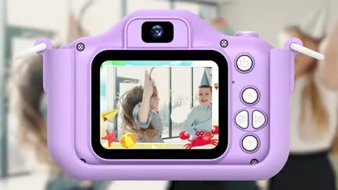 Goopow Kids Camera Toys for 3-8 Year Old Girls,Children Digital Video Camcorder