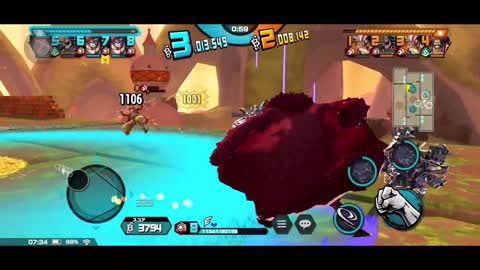 One Piece Bounty Rush Gameplay (Japanese) | Level 100 Onigashima Trio - Luffy, Law & Kid