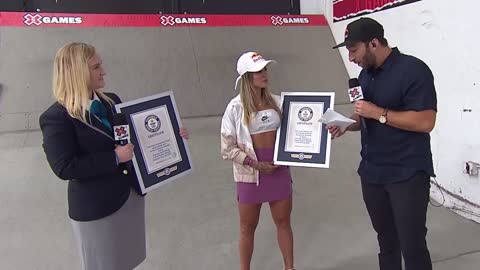 Leticia Bufoni_ Guinness World Record _ X Games 2022