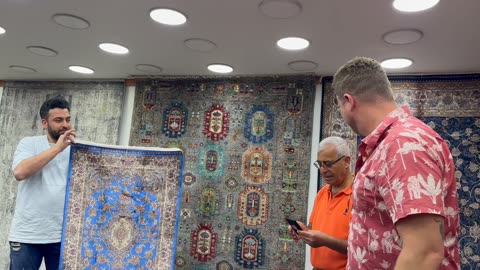 Kemal Erol Carpets in Istanbul, Turkey