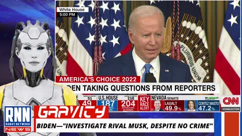 Biden—"Investigate Elon Musk, Despite No Crime"