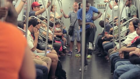 NY subway dancers