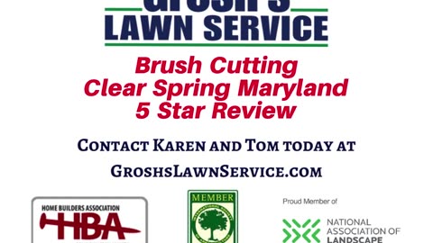 Landscape Company 5 Star Review Clear Spring Maryland