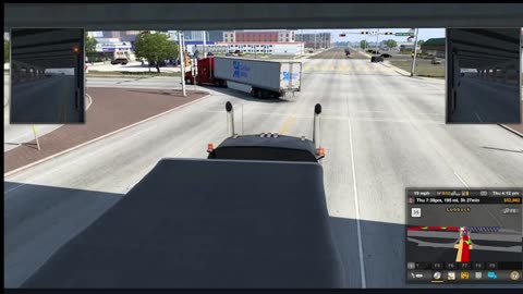 American truck simulator convoy ep1 run from Amarillo Texas to Abilene Texas.