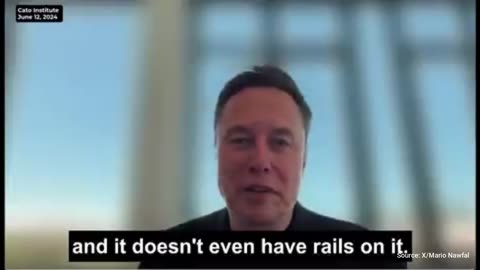 WATCH: Elon Musk Explains How “Regulatory Gridlock” Has Made “Large Projects Essentially Illegal”