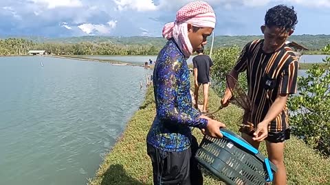 How to catch a crab - First Time Local Fishing