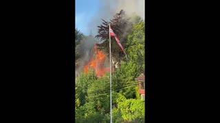 Fire in a Detached House in Norway